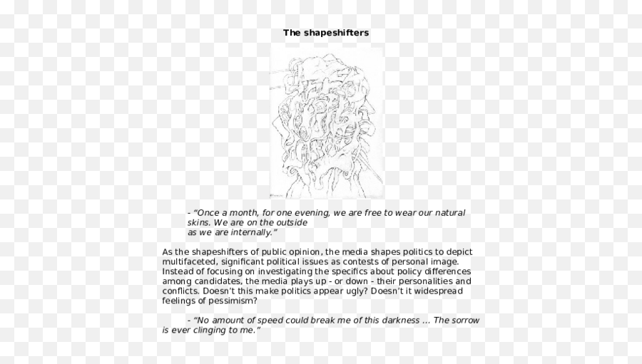 Doc The Shapeshifters Aydasara Ortega Torres - Academiaedu Dot Png,Shapeshifter Icon