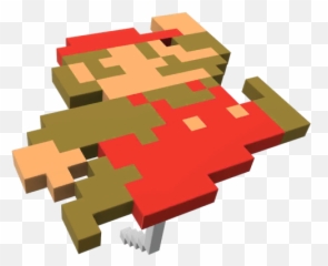 8 - Bit Jumping Mario png