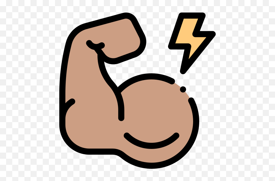 Muscle - Happy Png,Cute Lung Icon