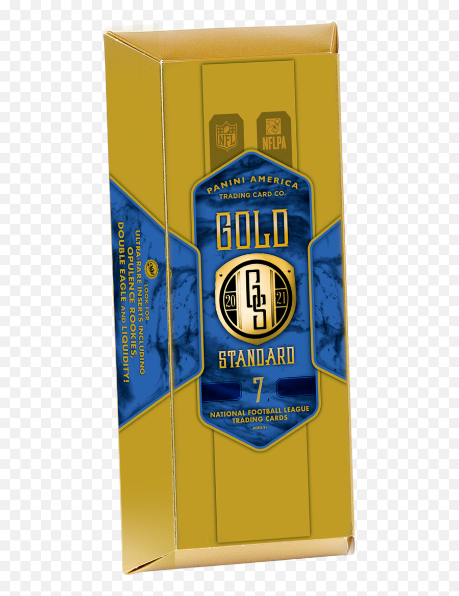 2021 Panini Gold Standard Nfl Trading Cards Box Hobby - 2021 Panini Gold Standard Football Png,Product Box Icon