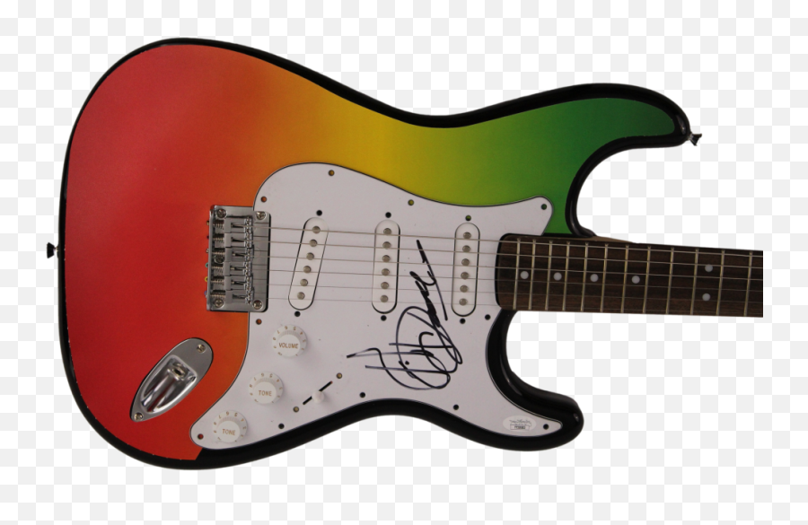 Jimmy Cliff Signed Autograph Custom 11 Fender Electric - Fender Png,Cold War Icon