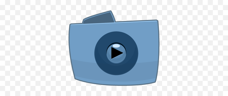 Folder Video Icon - Stark Icons Softiconscom Camera Png,Blue Video Icon Png
