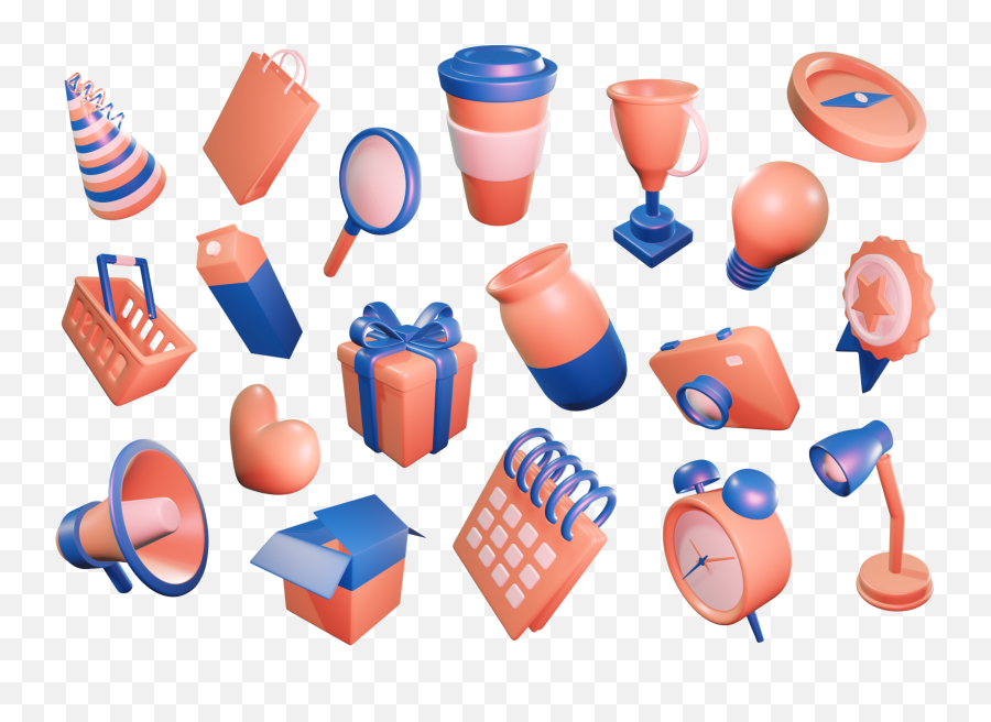 16 Free 3d Illustration Sets For Web And App Design - Super 3d Illustration In App Png,3d House Icon In Illustrator