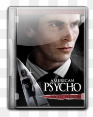 American Psycho Icon English Movie Iconset Danzakuduro - Dvd Cover png