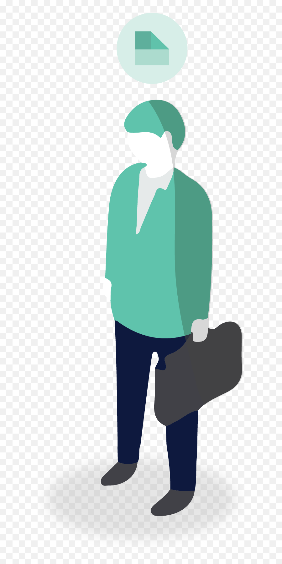 People Like You Are Part Of Grc And Principled Performance - Illustration Png,Man With Briefcase Icon