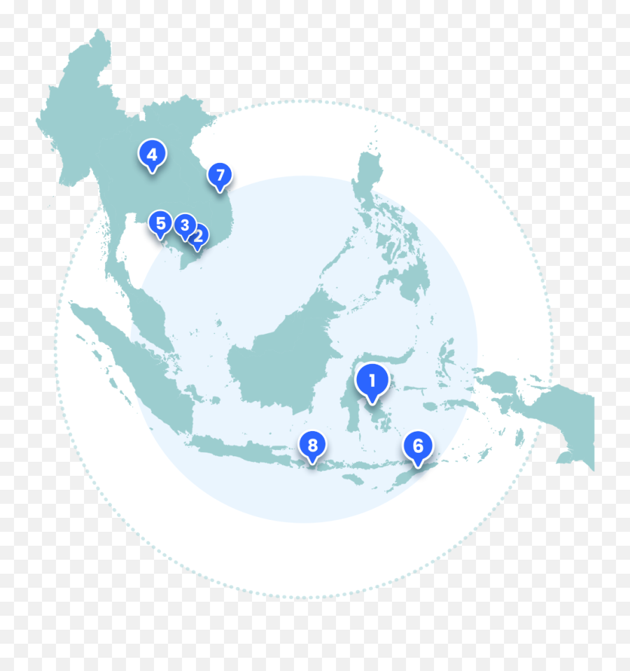 Who We Are Partnerships For Infrastructure - Southeast Asia Map Png,Asia Map Icon
