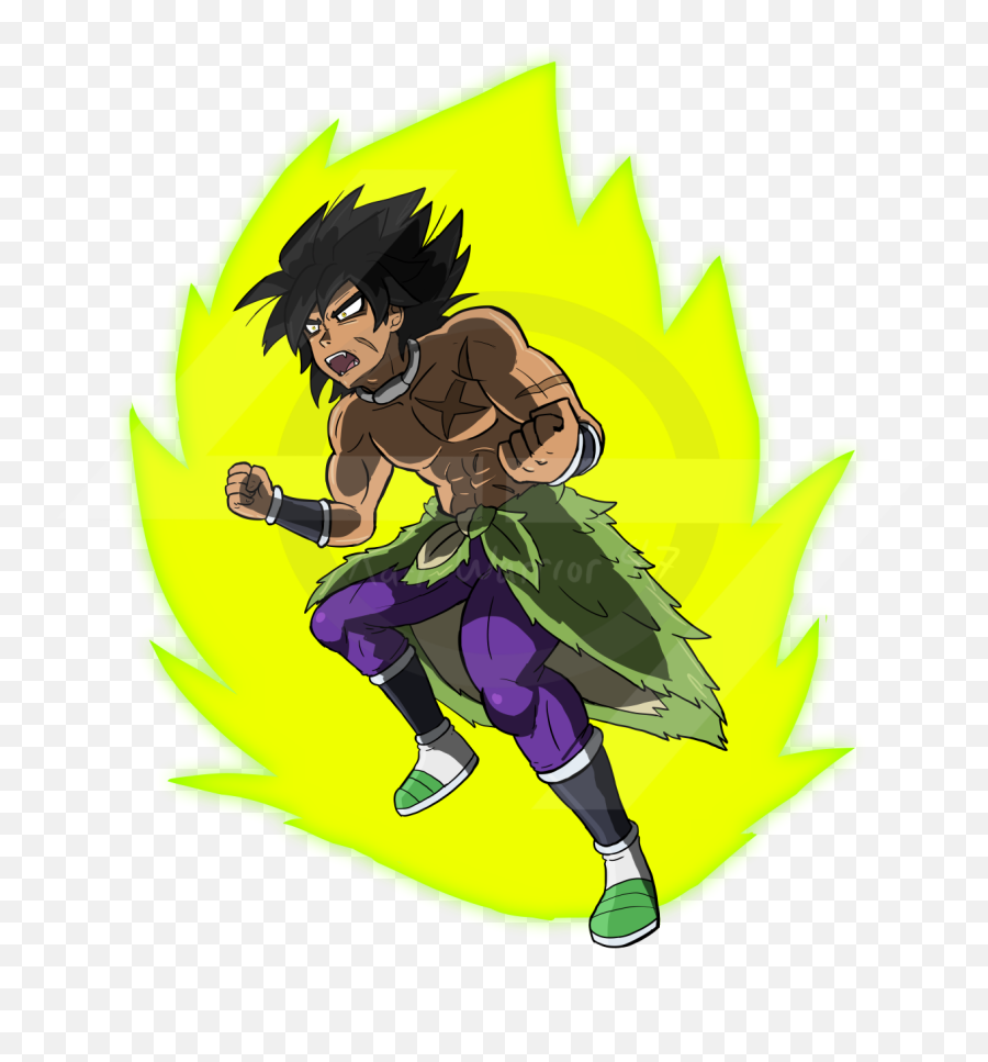 Broly Dbs Tumblr Posts - Tumbralcom Cartoon Png,Dragon Ball Super Broly Png