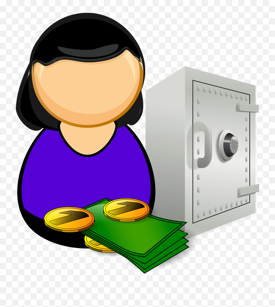 Accountant Bank Officer Clipart Free Download Transparent - Project Manager Icon Colored Png,Bank Teller Icon