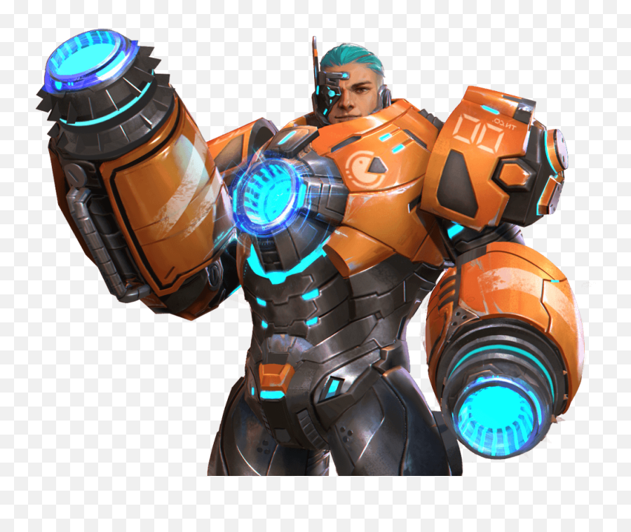 Overwatch Clone Has Some Giant Balls - Overwatch Hero Png,Orisa Transparent