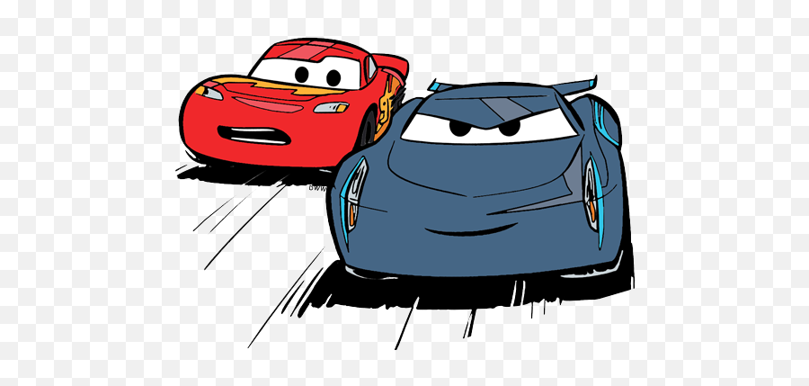 Lightning Mcqueen Clip Art - Cars 3 Jackson Storm Drawing Png,Lighting Mcqueen Png