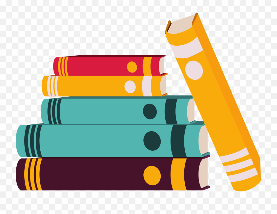 Colorful Book Free Icon Clipart - Full Size Clipart Colored Books Icon Free Png,Free Books Icon