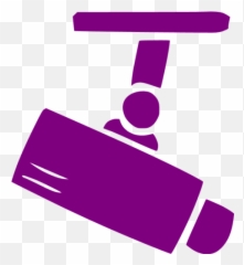 Purple Security Camera 2 Icon - Jpg Green png