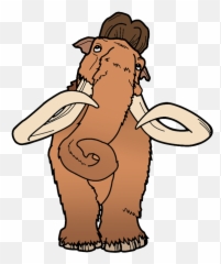 Sid The Sloth Png - Sid Manny Manny Ice Age 1056242 Cartoon Ice Age Mammoth,Sloth Png