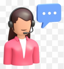 Premium Customer Support Chat 3d Illustration Download In Png