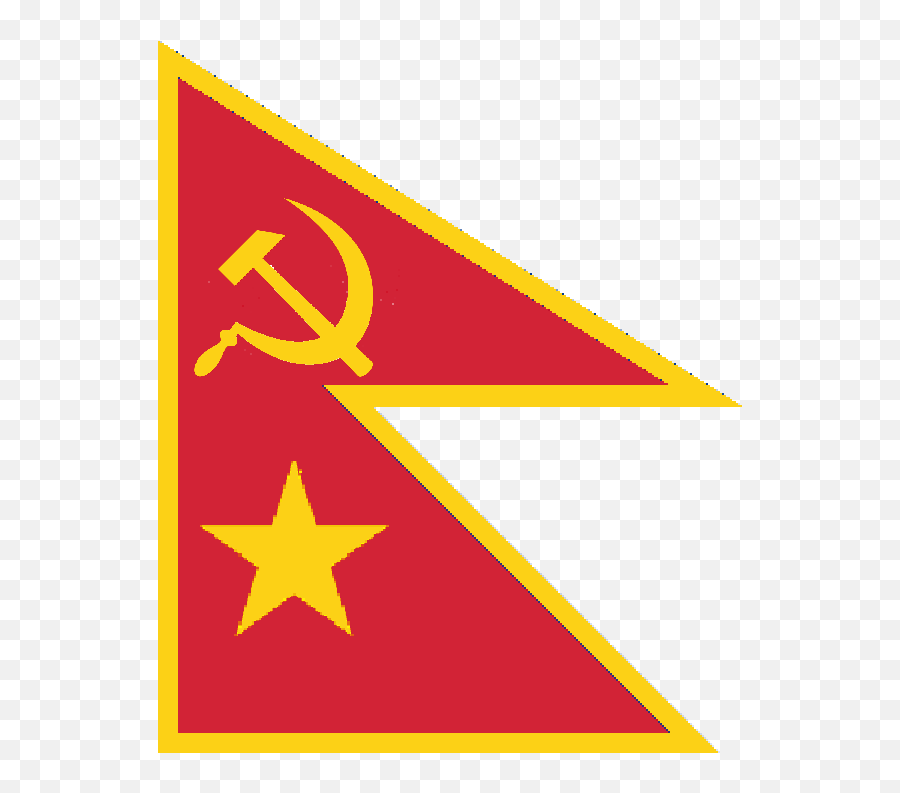 Download Hd Communist Nepal Flag Redux - Nepal Flag Jacksfilms Nepal Flag Png,Nepal Flag Png