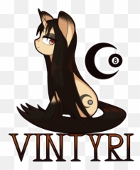 Badge Bronycon Eight Ball - Cartoon Png,Bronycon Logo