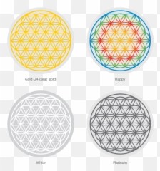 Flower Of Life Png - Natur Design Alladin Weiß,Flower Of Life Png