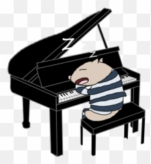 Le Piano Est Un Instrument Polyphonique - Clipart Fortepiano png