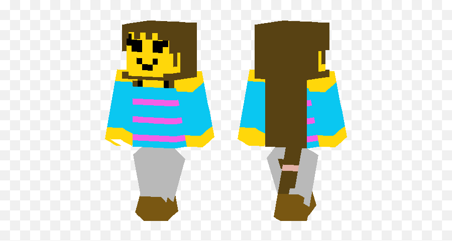 Frisk Minecraft Pe Skins - Illustration Png,Frisk Png