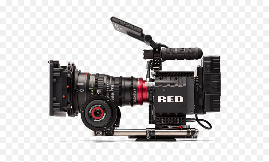 Red Scarlet Plus Canon Cinema Zoom - Red Camera Price Png,Red Camera Png
