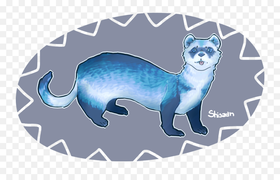 Download Blue Ferret - Weasel Png,Weasel Png