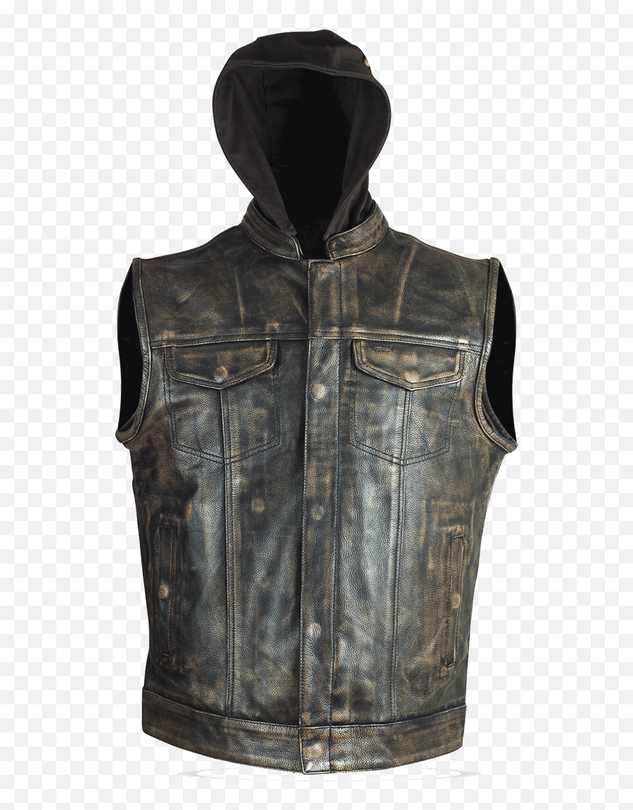 Hmm914hdb Distressed Brown Motorcycle Club Leather Vest With - Black Distressed Leather Vest Png,Leather Jacket Png Hmm914hdb Distressed Brown Motorcycle Club Leather Vest With - Black Distressed Leather Vest Png,Leather Jacket Png