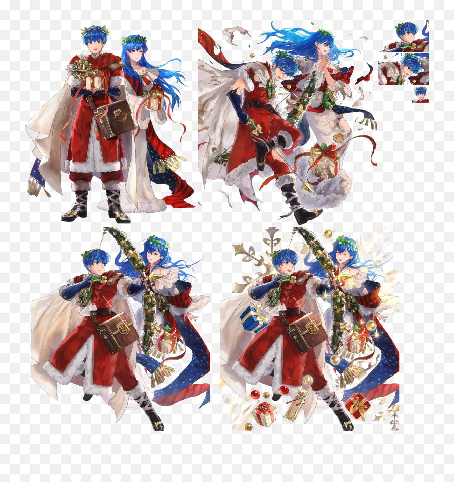 Mobile - Fire Emblem Heroes Marth U0026 Elice Glorious Gifts Fire Emblem Heroes Marth Christmas Png,Marth Png