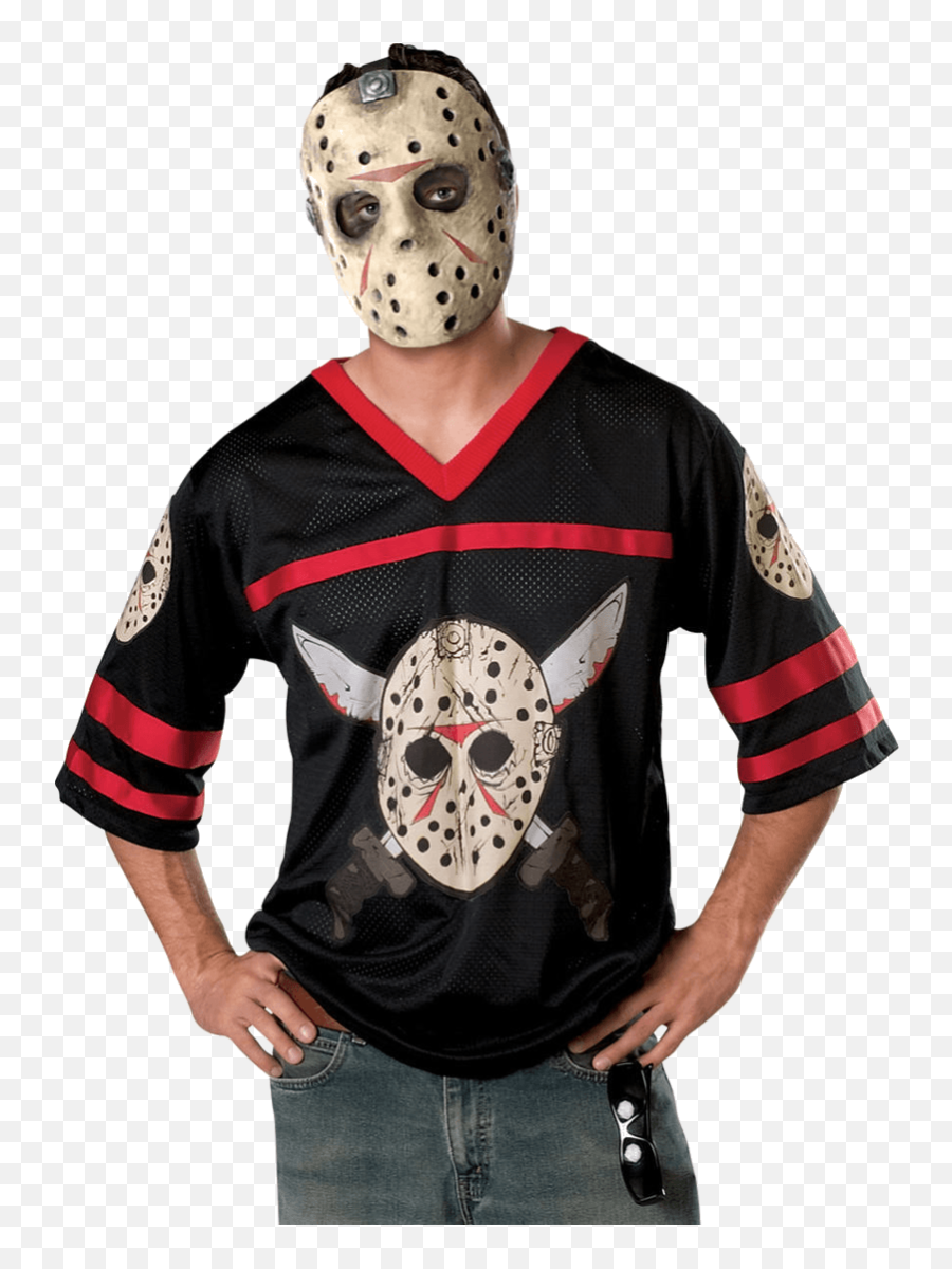 Jason Hockey Jersey And Mask - Jason Voorhees T Shirt Png,Jason Mask Png