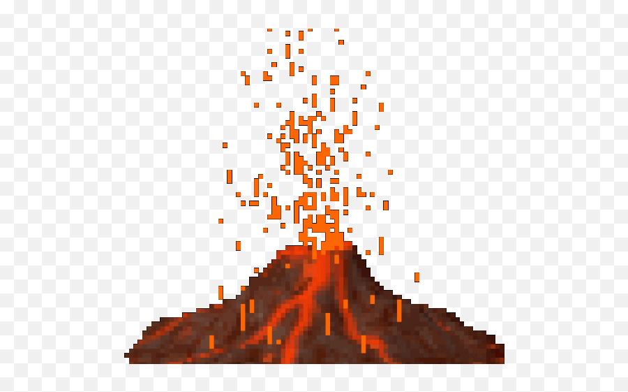Download Volcano Eruption Gif Png - Volcano Animated,Volcano Png