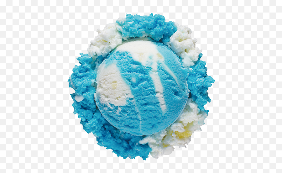 Blue Waveblue Seal Ice Cream - Transparent Blue Ice Cream Png,Blue Wave Png