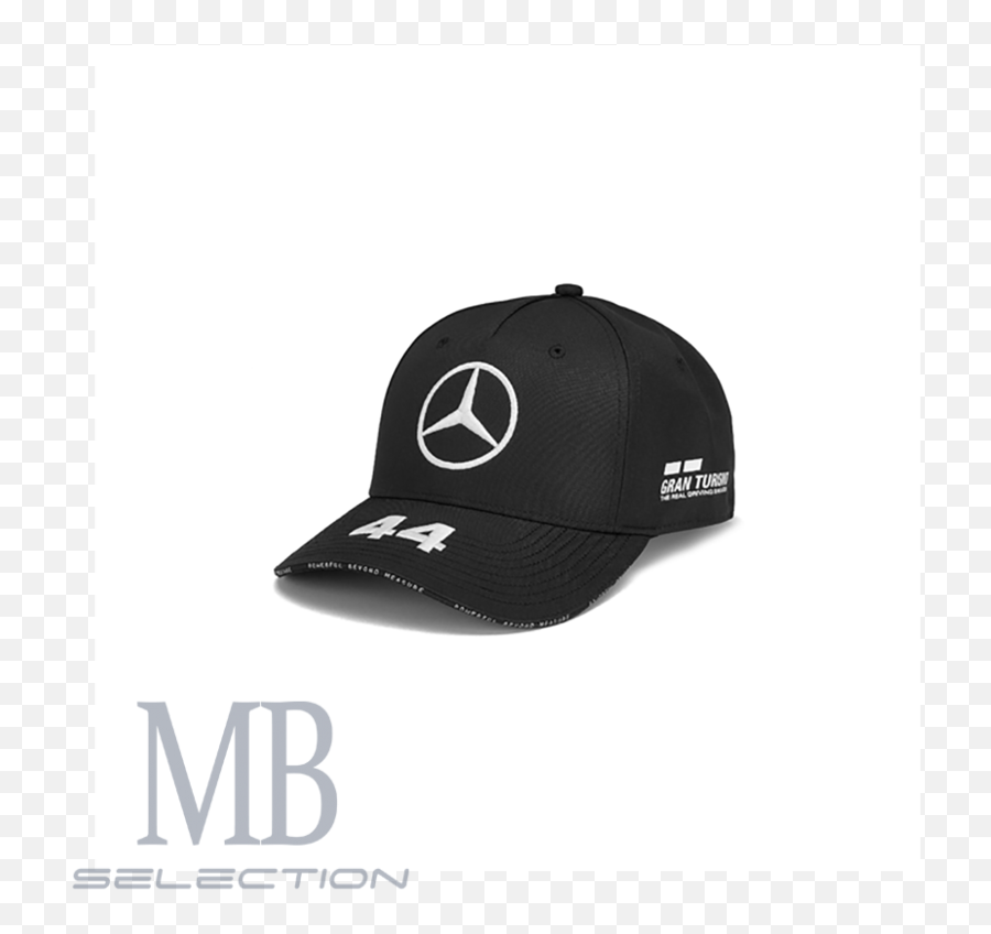 Mercedes Amg Petronas Motosport Cap Lewis Hamilton N 44 - Lewis Hamilton 44 Cap Png,Mercedez Benz Logo
