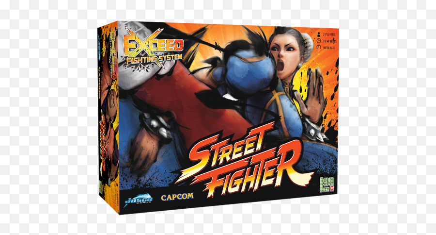 Exceed Street Fighter Chun - Li Edition Board Game U2013 Jasco Games Street Fighter Chun Lee Game Png,Chun Li Png