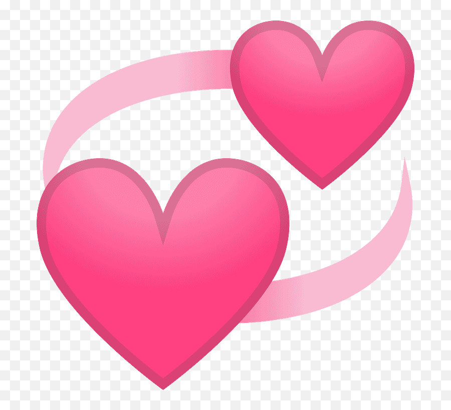 Revolving Hearts Emoji Clipart - Revolving Hearts Emoji Png,Heart Emoji Transparent