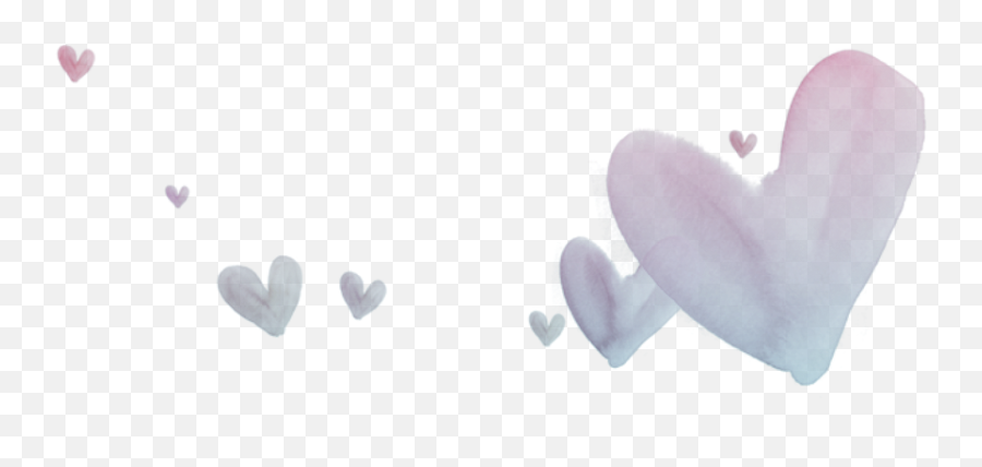 Watercolor Hearts Png - Ftestickers Sticker Heart Heart,Watercolor Heart Png