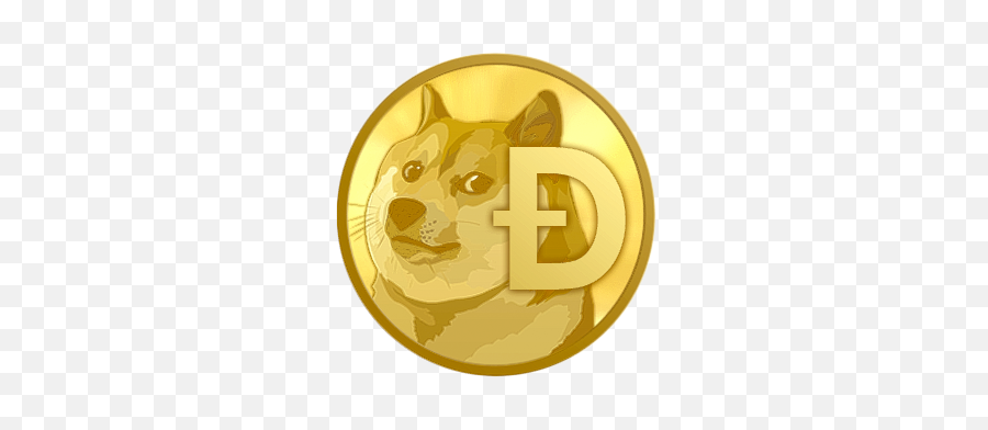 Doge Coin Transparent Png Clipart - Dogecoin Logo Transparent Background,Dogecoin Png