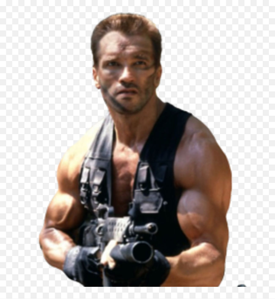 Predator 1987 Arnold Schwarzenegger - Arnold Schwarzenegger Transparent Background Png,Arnold Schwarzenegger Png