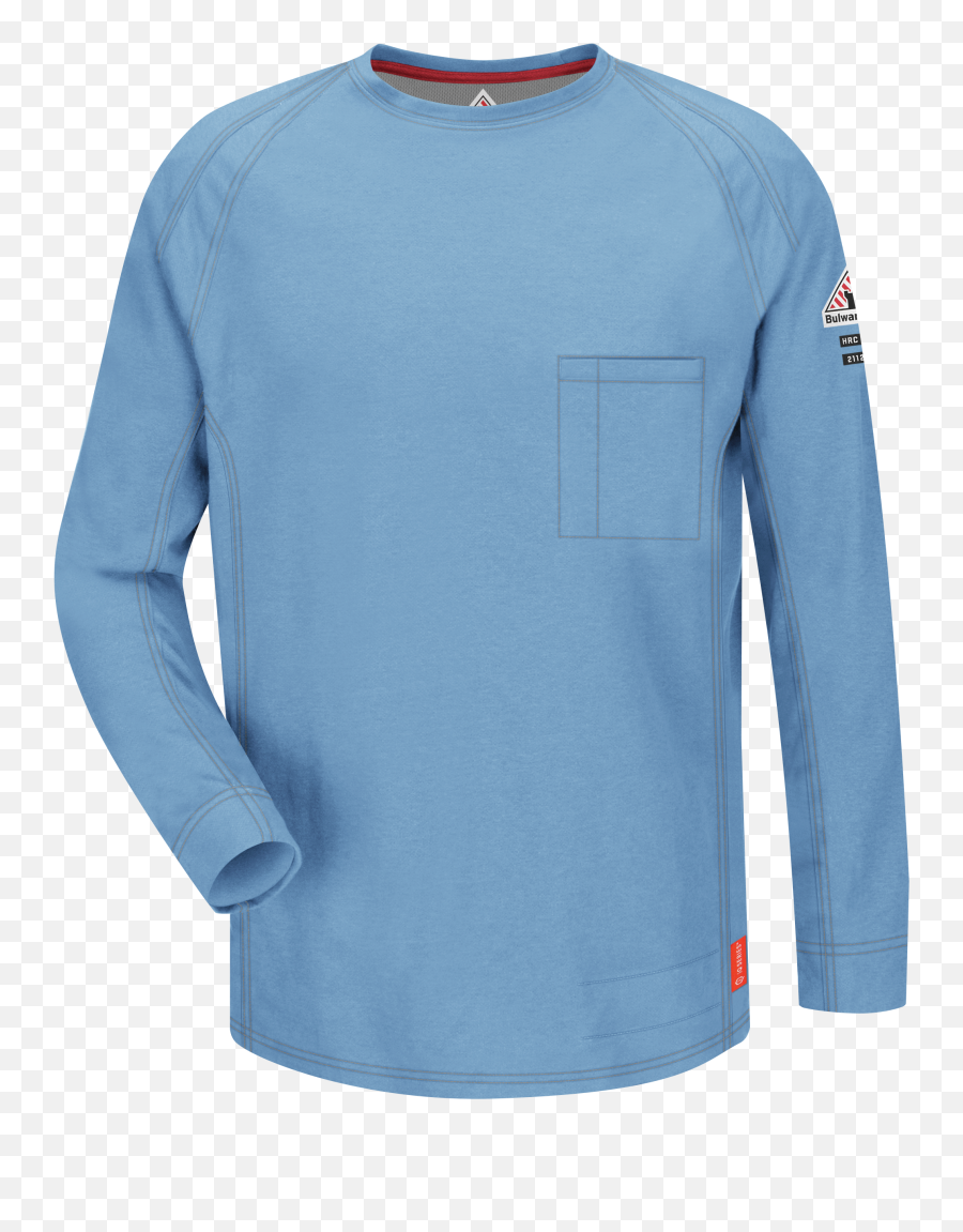 Iq Series Comfort Knit Mens Fr Long - Bulwark Iq Series Png,Long Sleeve Shirt Png