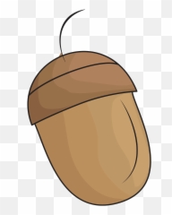 Acorn Clipart - Clipart Gland Png,Acorn Png