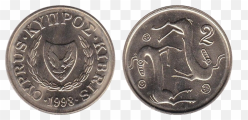 Cypriot 2 Cent Coin Currency Wiki Fandom - 1913 Type 1 Buffalo Nickel Value Png,Cent Png