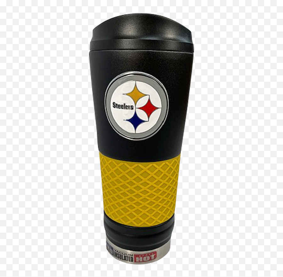 Pittsburgh Steelers Travel Cup Logo 24oz - Logos And Uniforms Of The Pittsburgh Steelers Png,Steelers Logo Pic