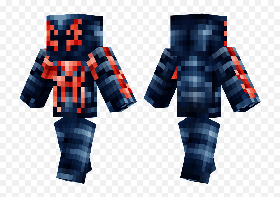 Spiderman 2099 Minecraft Skins - Daft Punk Minecraft Skin Png,Spiderman 2099 Logo