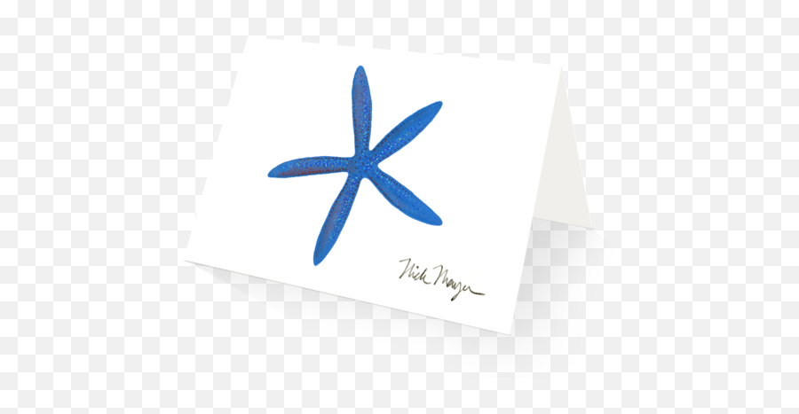 Blue Linckia Starfish Boxed Cards - Starfish Png,Blue Starfish Logo