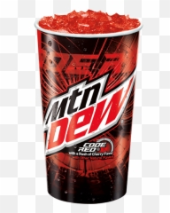 The Facts About Your Favorite Beverages Us Product - Code Red Mountain Dew Fountain Drink png