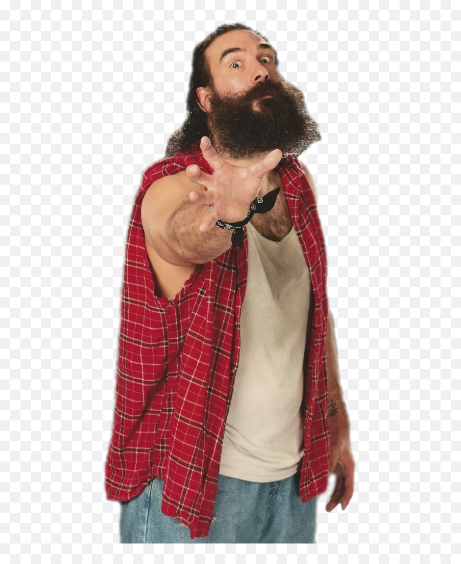 Wwe Luke Harper Wearing Red Shirt - Tartan Png,Luke Harper Png