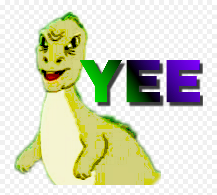 Yee Sticker - Fictional Character Png,Yee Dinosaur Png