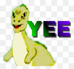 Yee Sticker - Fictional Character Png,Yee Dinosaur Png