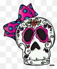 Mask Clipart Day The Dead Transparent - Melonheadz Dia De Muertos Png,Skull Mask Png