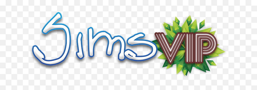 Download Hd Simsvip Sims 4 Logo Png - Graphic Design Vertical,Sims 4 Logo Transparent