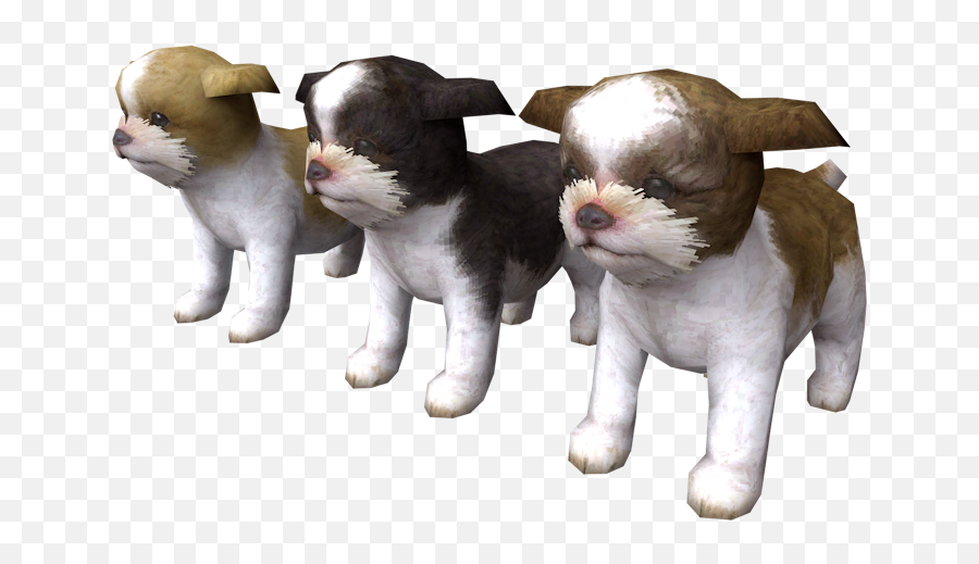 Ds Dsi - Nintendogs Shih Tzu The Models Resource Soft Png,Shih Tzu Png