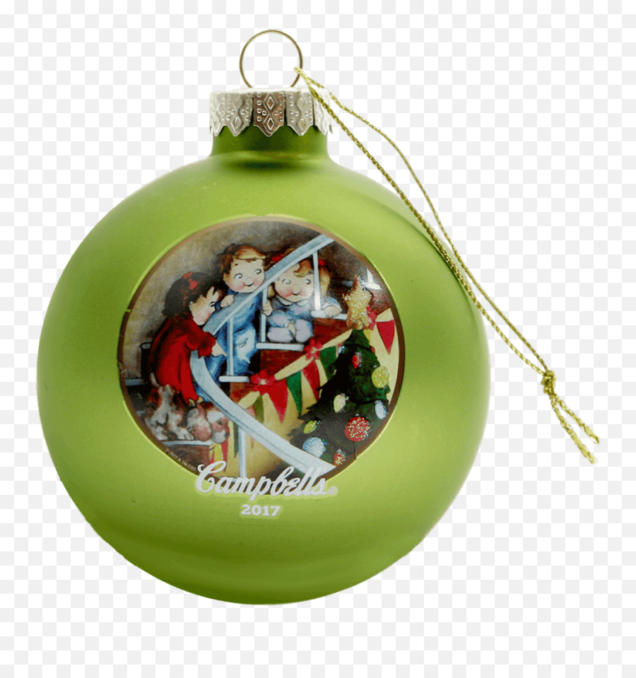 Retired 2017 Campbell Kids Ball Ornament - Campbell Soup Ornament 2020 Png,Campbell Soup Logo